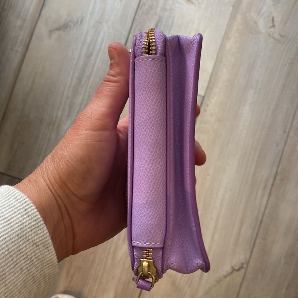 Like New Purple Lavender Vera Bradley Wallet Wristlet - Picture 7 of 7
